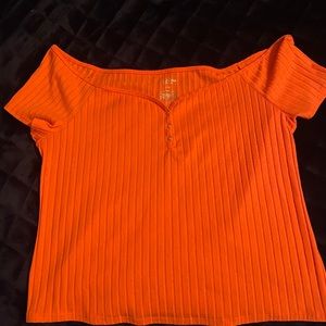 Off the shoulder top